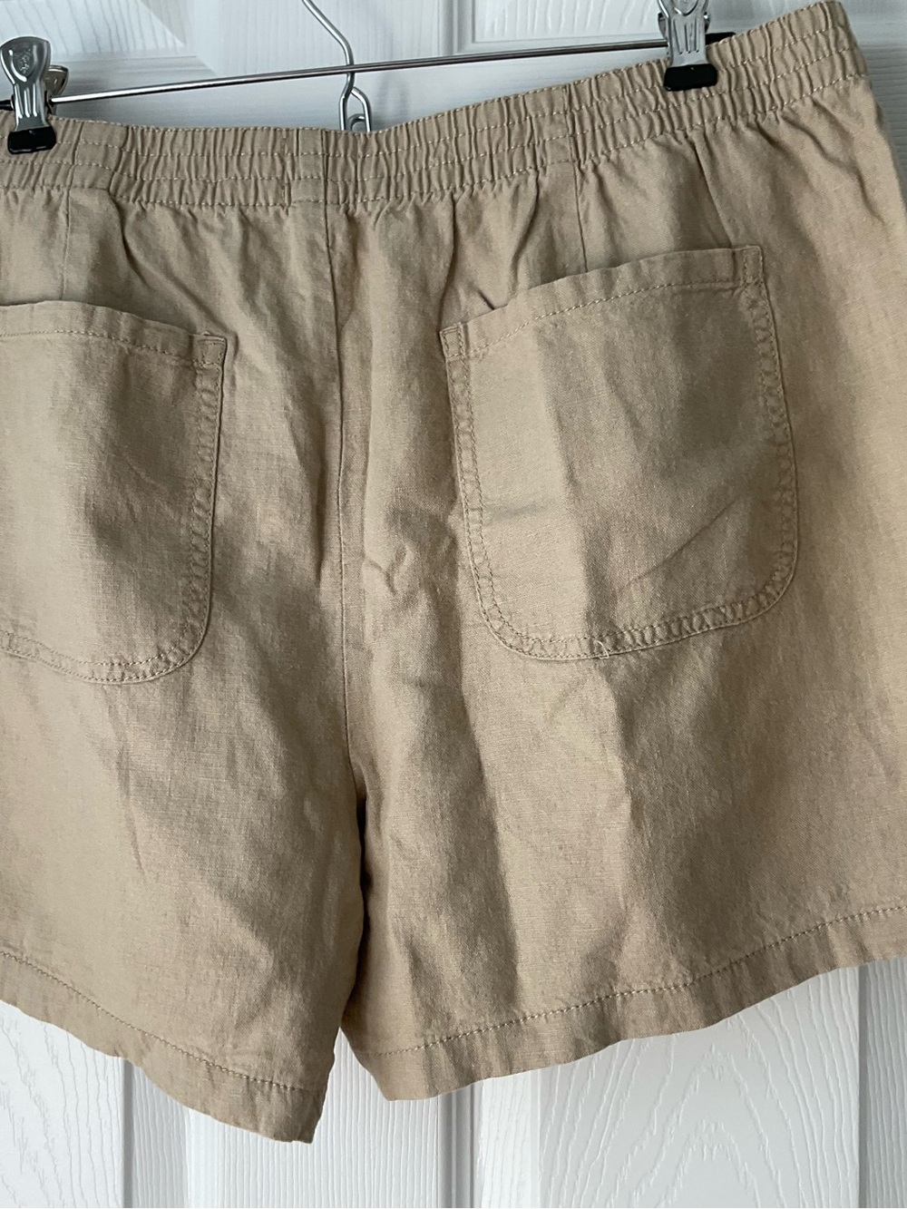NWT St. John’s Bay Linen Blend Shorts Size Large - Picture 6 of 6